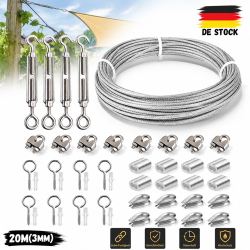 Drahtseil edelstahl stahlseil - edelstahl,
