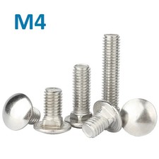 M4 Edelstahl Schloßschrauben