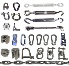 Edelstahl Kausche Schäkel