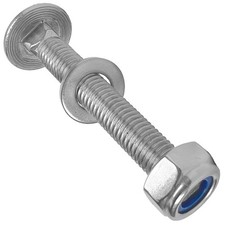 Schlossschrauben mit Scheiben