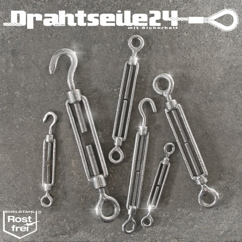 Edelstahl drahtseilspanner - edelstahl,